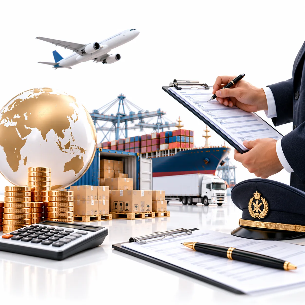 Customs-duty and landed-cost funding